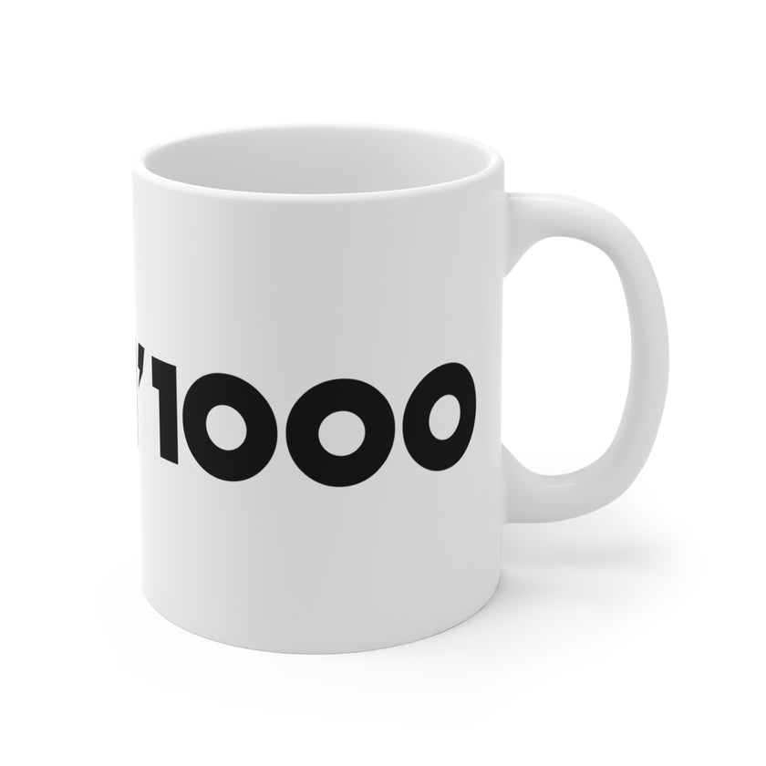Single Line Black Logo Mug
