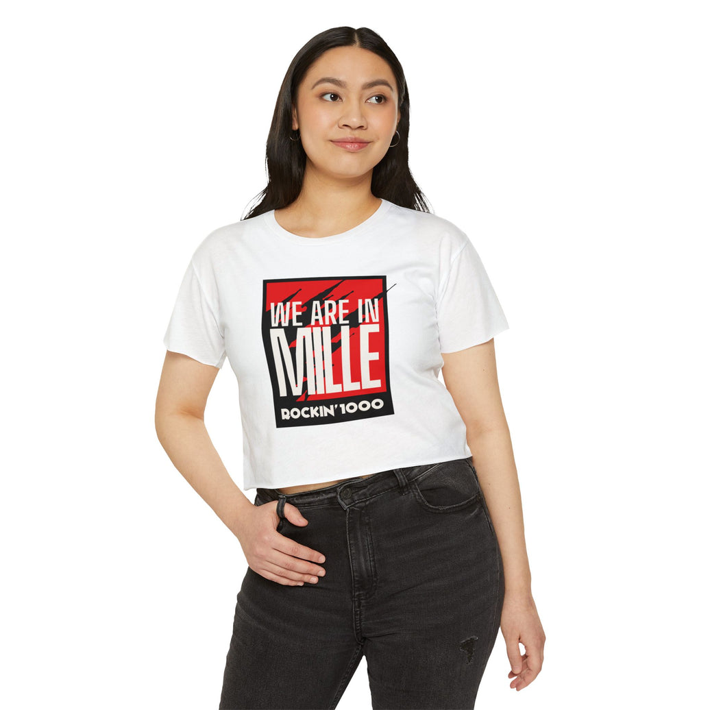 "We Are in Mille" Crop Top (Women)