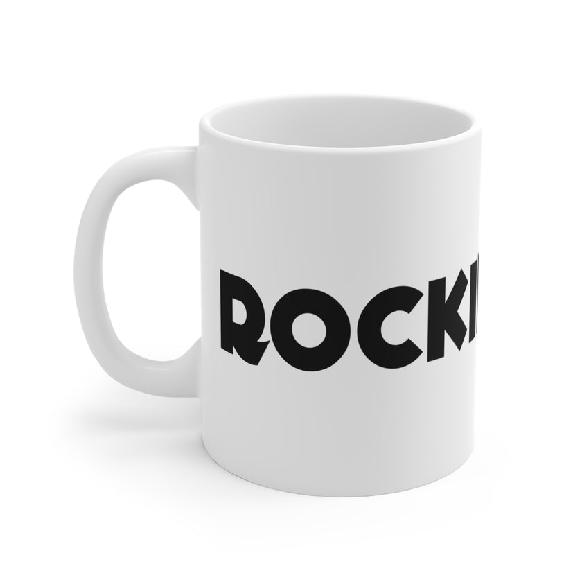 Single Line Black Logo Mug