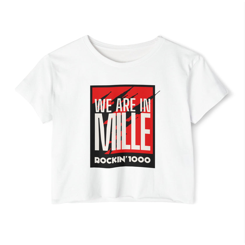 "We Are in Mille" Crop Top (Women)