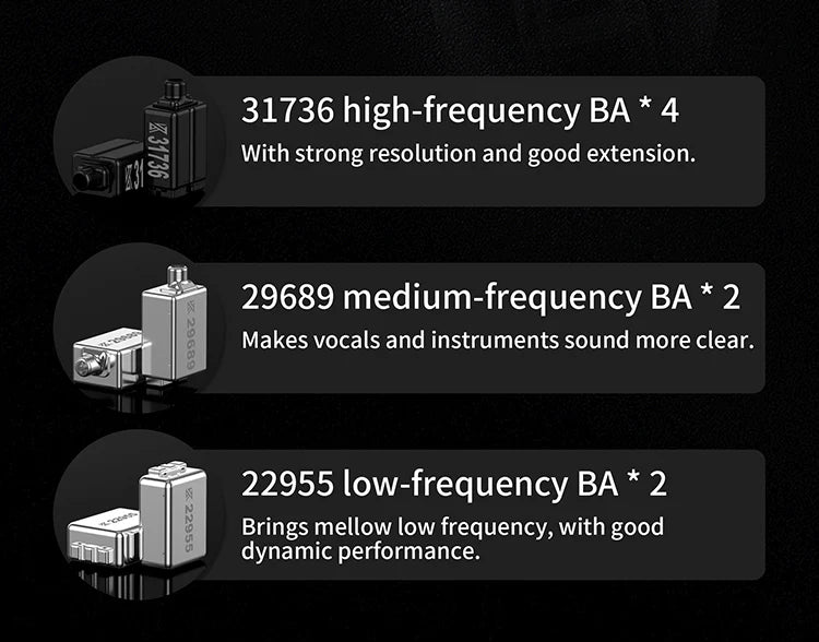 KZ AS16 Pro Balanced Armature Earphones