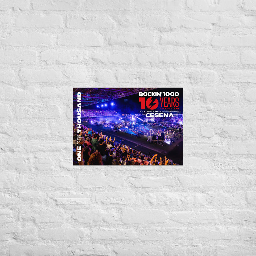 July 27th - Cesena 2025 Poster