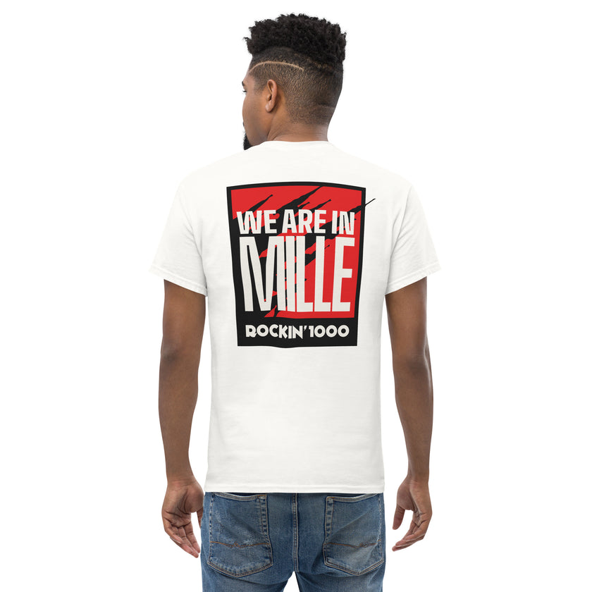 "We Are in Mille" T-Shirt (Unisex) - Front and Back Design