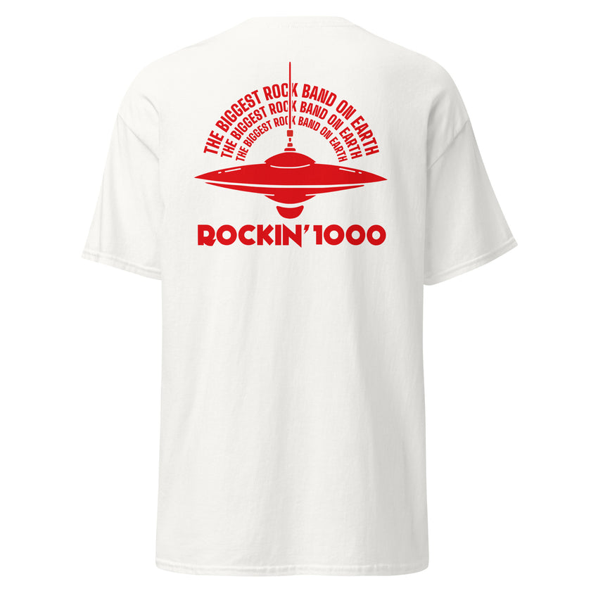 "Biggest Rock Band On Earth" T-Shirt (Unisex) - Front and Back Design