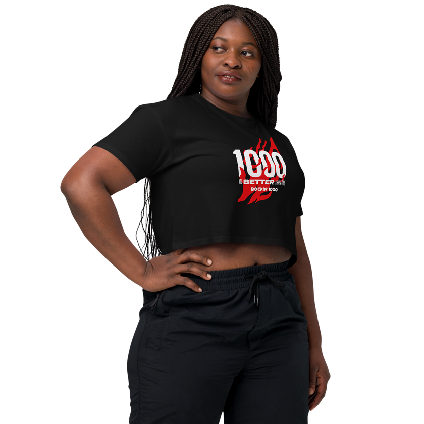 "1000 is Better Than One" Crop Top (Women)