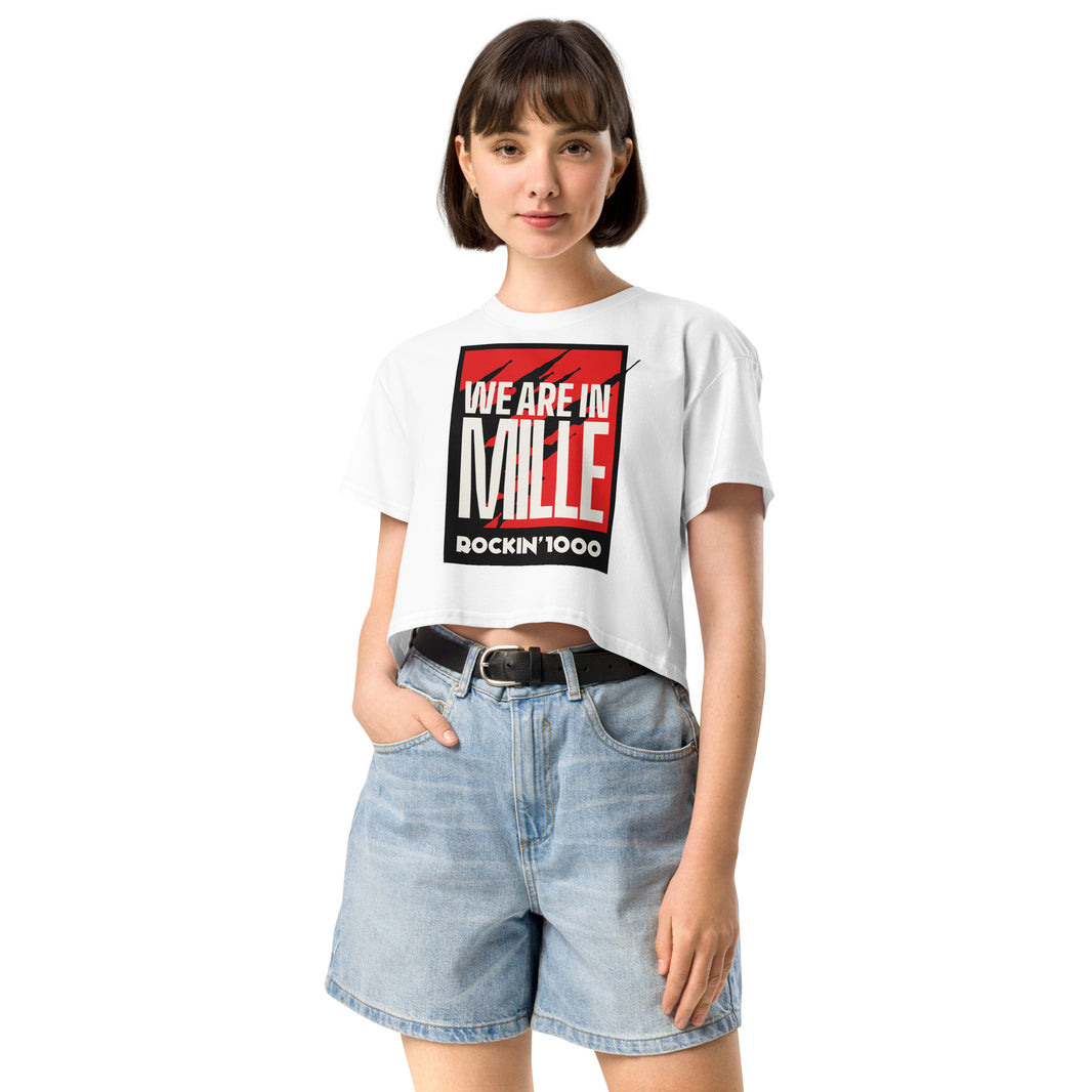 "We Are in Mille" Crop Top (Women)