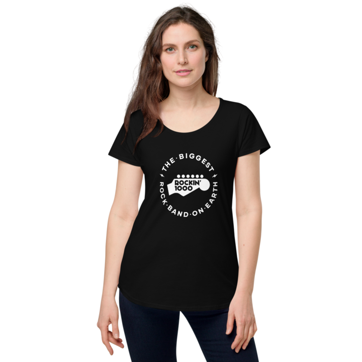 Biggest Rock Band On Earth Black T-Shirt Woman