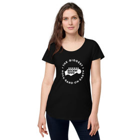 Biggest Rock Band On Earth Black T-Shirt Woman